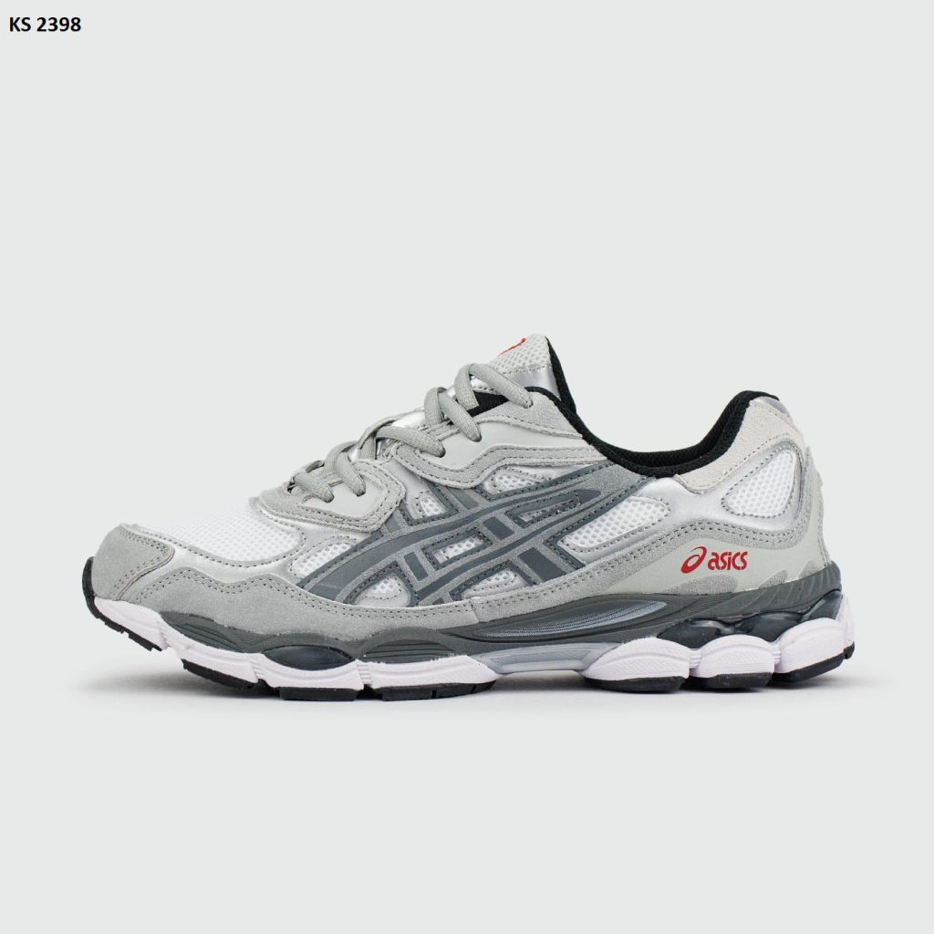 Кросівки Asics Gel-NYC Grey White (біло/сірі)
