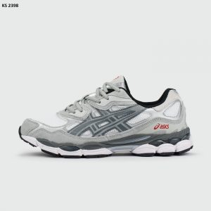 Кросівки Asics Gel-NYC Grey White (біло/сірі)
