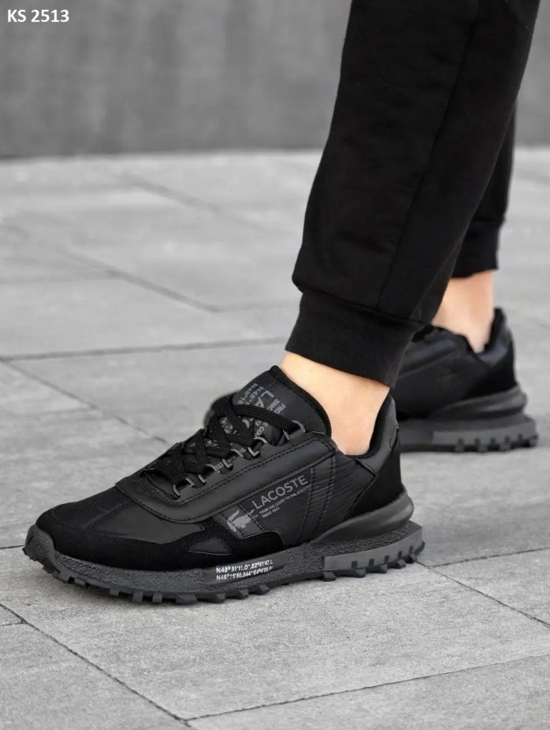 Кросівки Lacoste Elite Active Black (чорні)