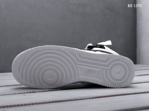 Кросівки Nike SF Air Force 1 White and black (біло/чорні)