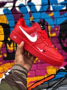 Nike Air Force 1 LV8 (червоно/білі)