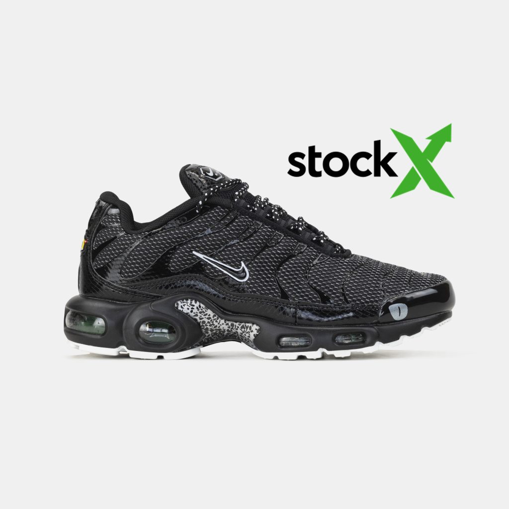 Nike Air Max TN Plus Black White Reptile