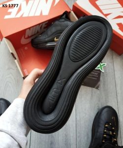 Nike Air Max 720-818 (чорно/золоті)