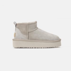 UGG Ultra Mini Platform Light Grey
