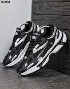 Кросівки Lacoste L003 Black White (чорно/білі)