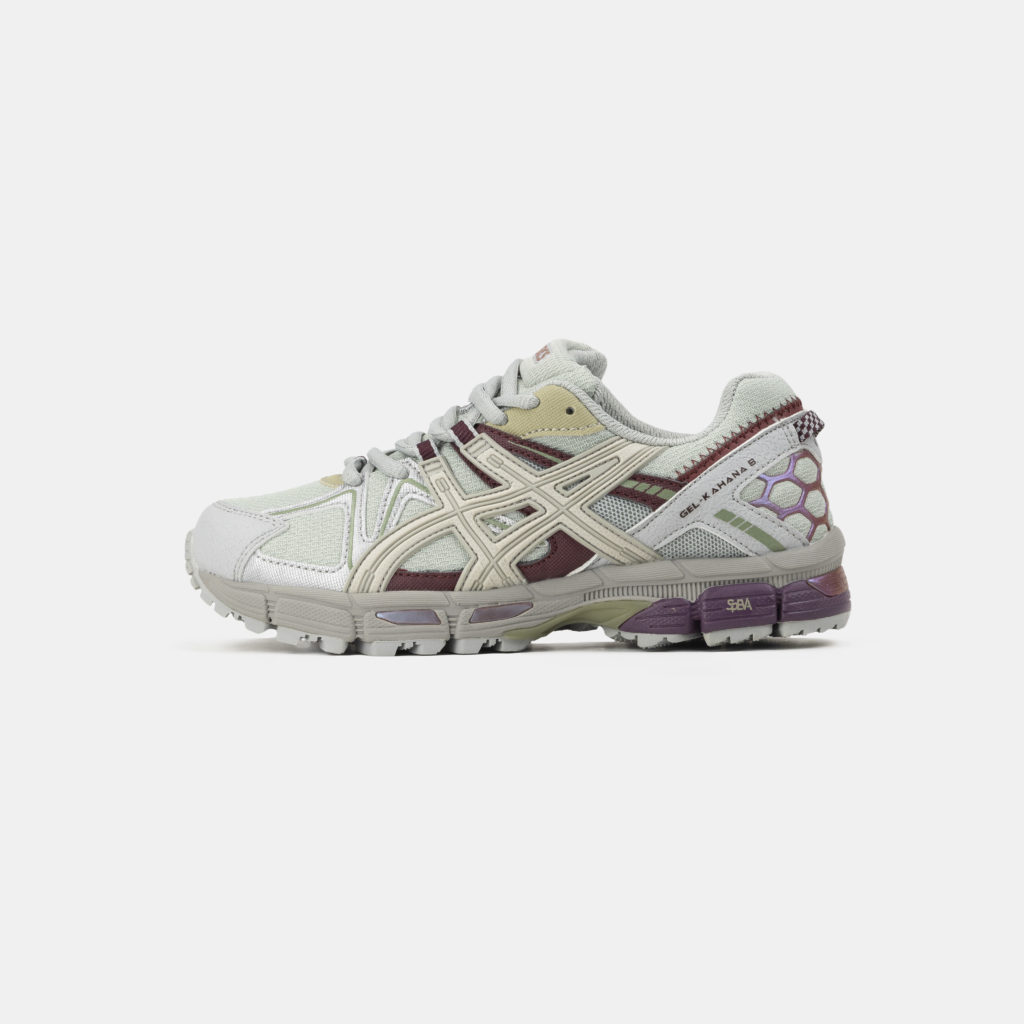 Asics Gel-Kahana 8 Grey Burgundy