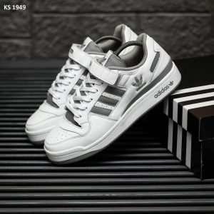 Adidas Forum White Gray (біло/сірі)