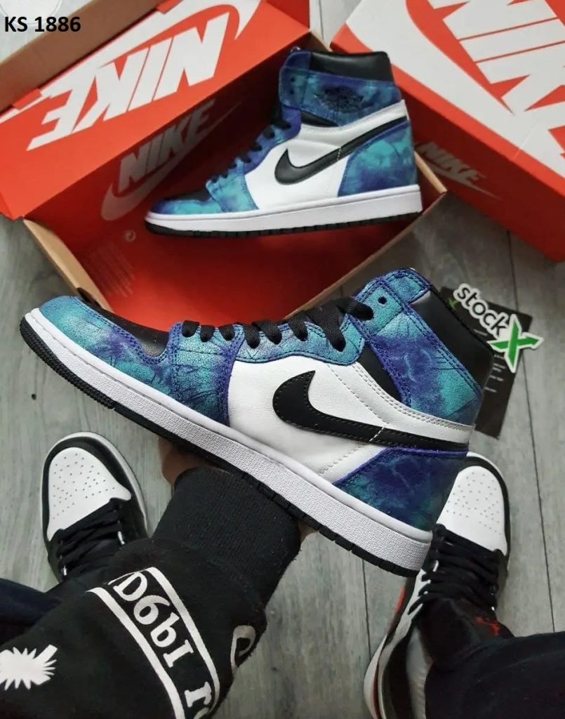 Nike Air Jordan 1 High (сині)