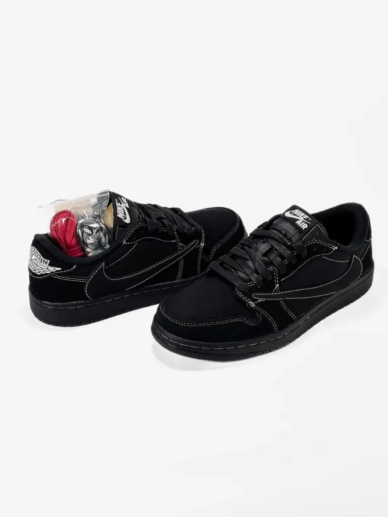 Air Jordan Retro 1 Low x Travis Scott  OG Black Phantom