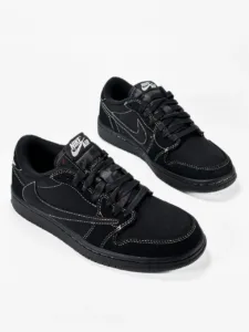 Air Jordan Retro 1 Low x Travis Scott  OG Black Phantom