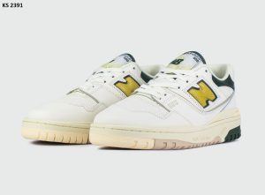 New Balance 550 (біло/жовті)