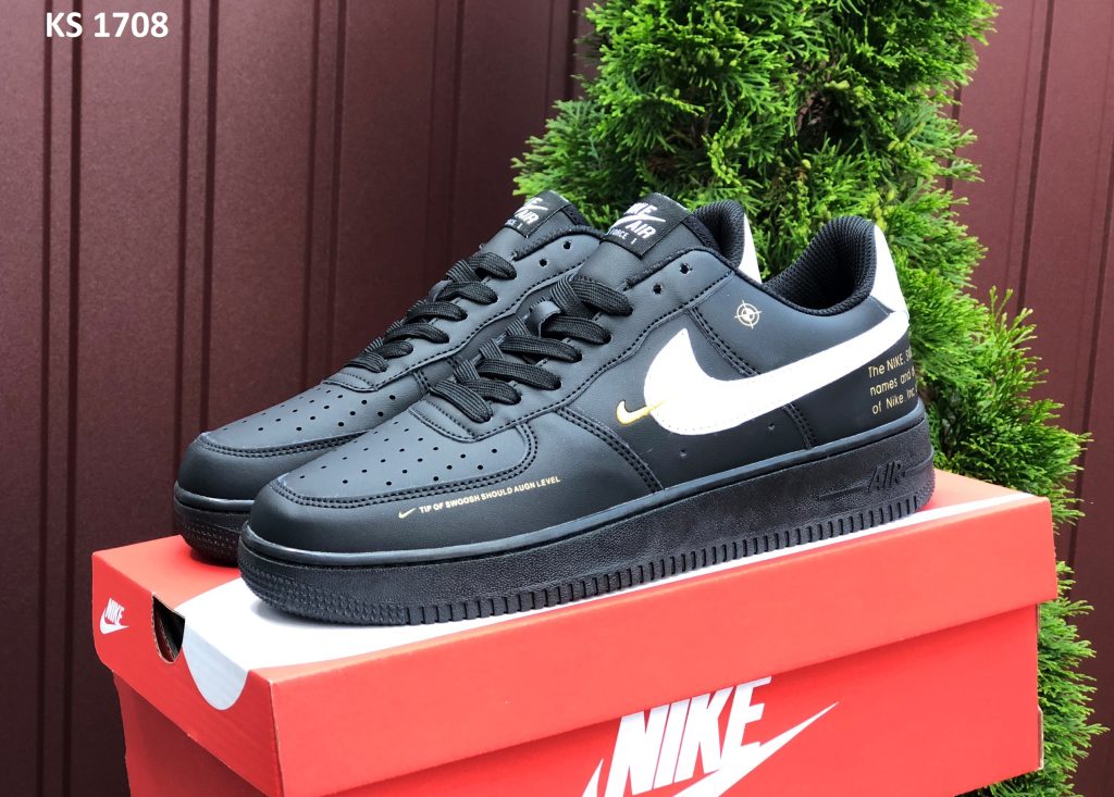 Nike Air Force 1 LV8 Low (чорні)