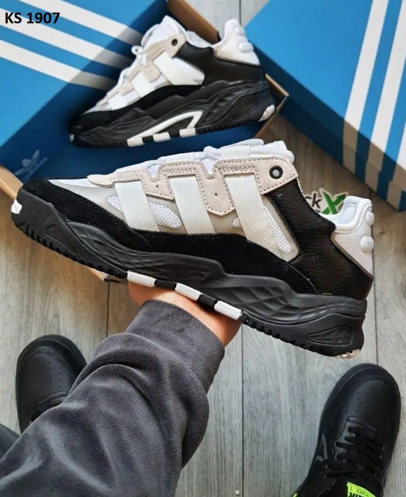 Adidas Niteball (чорно/білі)