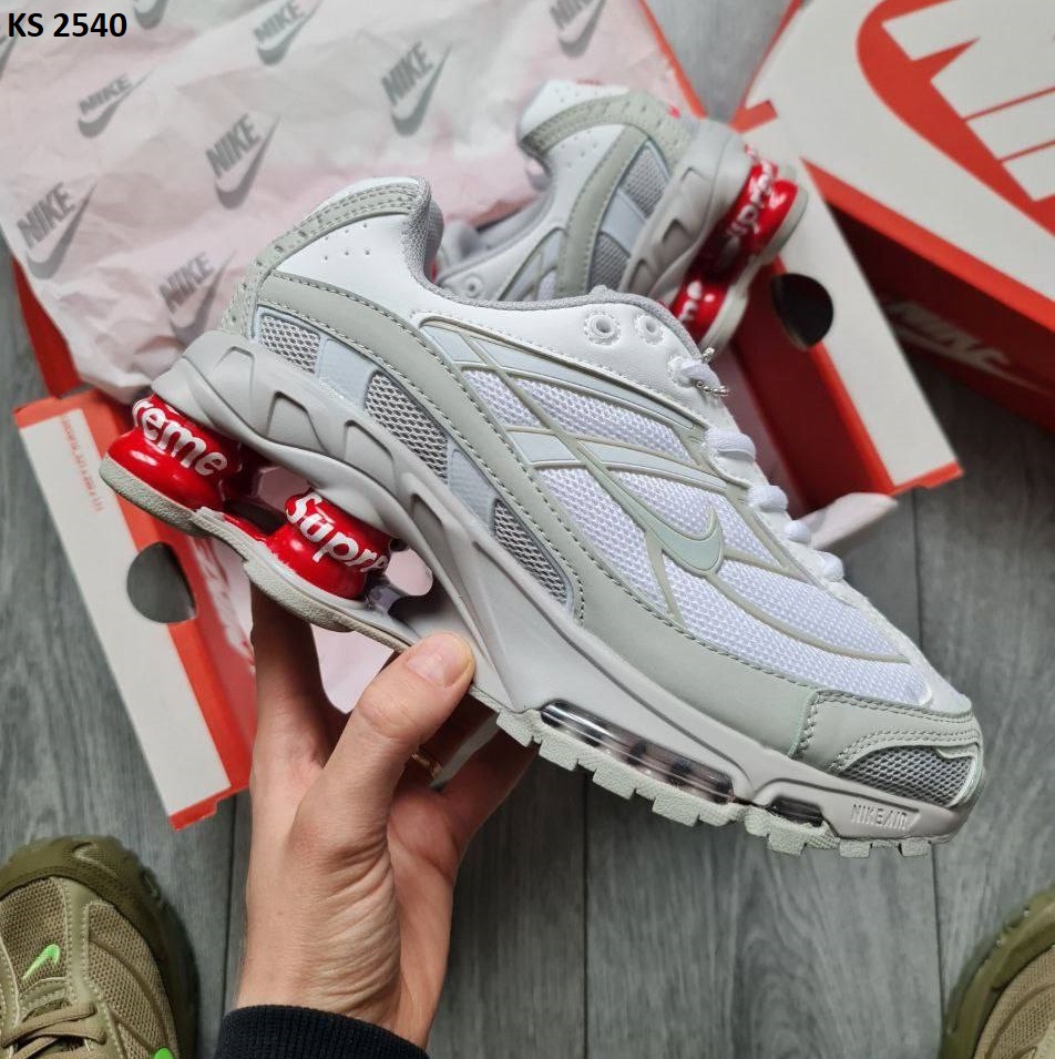 Кросівки Nike Shox TL Ride2 Supreme Gray (сірі)