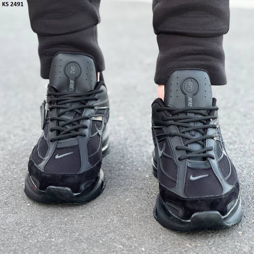 Кросівки Nike Air Total Black (чорні)