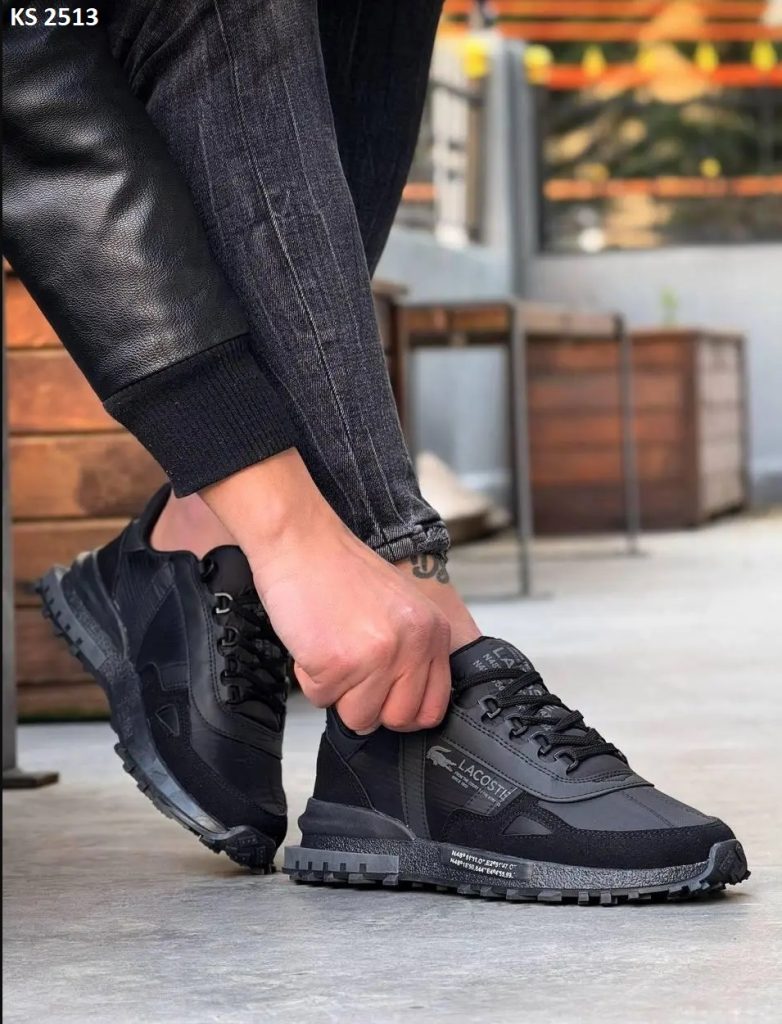 Кросівки Lacoste Elite Active Black (чорні)