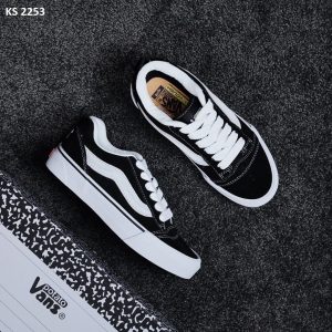 Vans Knu Skool X Imran Potat (чорно/білі)