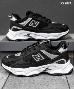 Кросівки New Balance Black and White (чорно/білі)