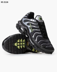 Кросівки Nike Air Max TN Plus Black Green (чорно/зелені),