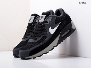 Кросівки Nike Air Max 90 Black Gray (чорно/сірі)