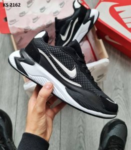 Кросівки Nike Air Black White (чорно/білі)