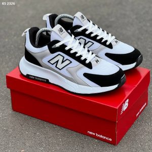 Кросівки New Balance Gray Black White (світло/сірі)