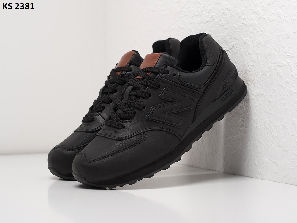 Кросівки New Balance 574 Black (чорні)