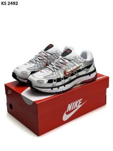 Кросівки Nike P-6000 White Red (біло/червоні)