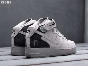 Nike Air Force High 1 Mid X Reigning Champ (сірі)