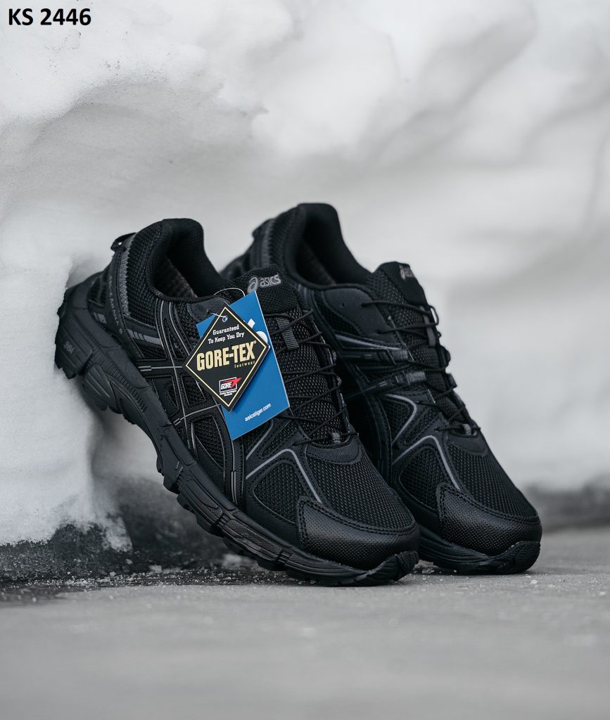 Кросівки Asics Gel-Kahana 8 Black ТЕРМО (чорні)