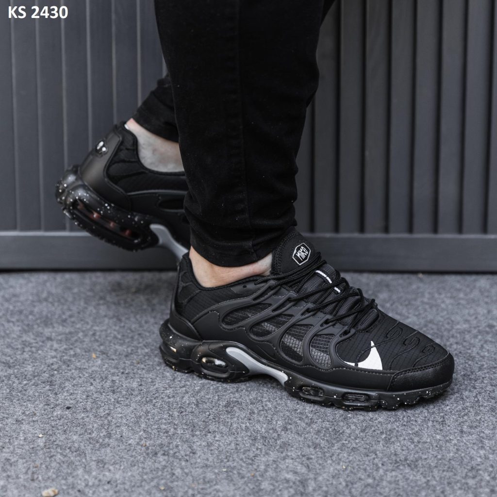 Кросівки Nike Air Max TN Terrascape Plus Black Gray (чорно/сірі)