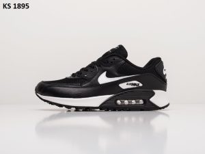 Кросівки Nike Air Max 90 Black White (чорно/білі)