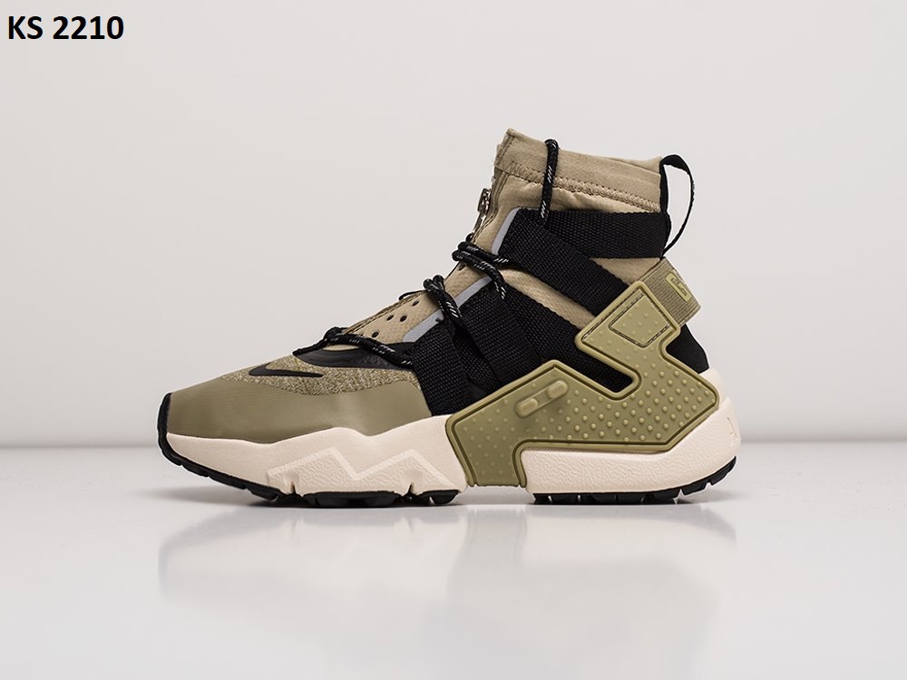Кросівки Nike Air Huarache Gripp Olive (оливкові)