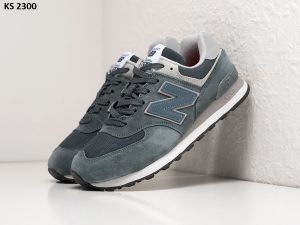 Кросівки New Balance 574 Gray Blue (сірі/голубі)