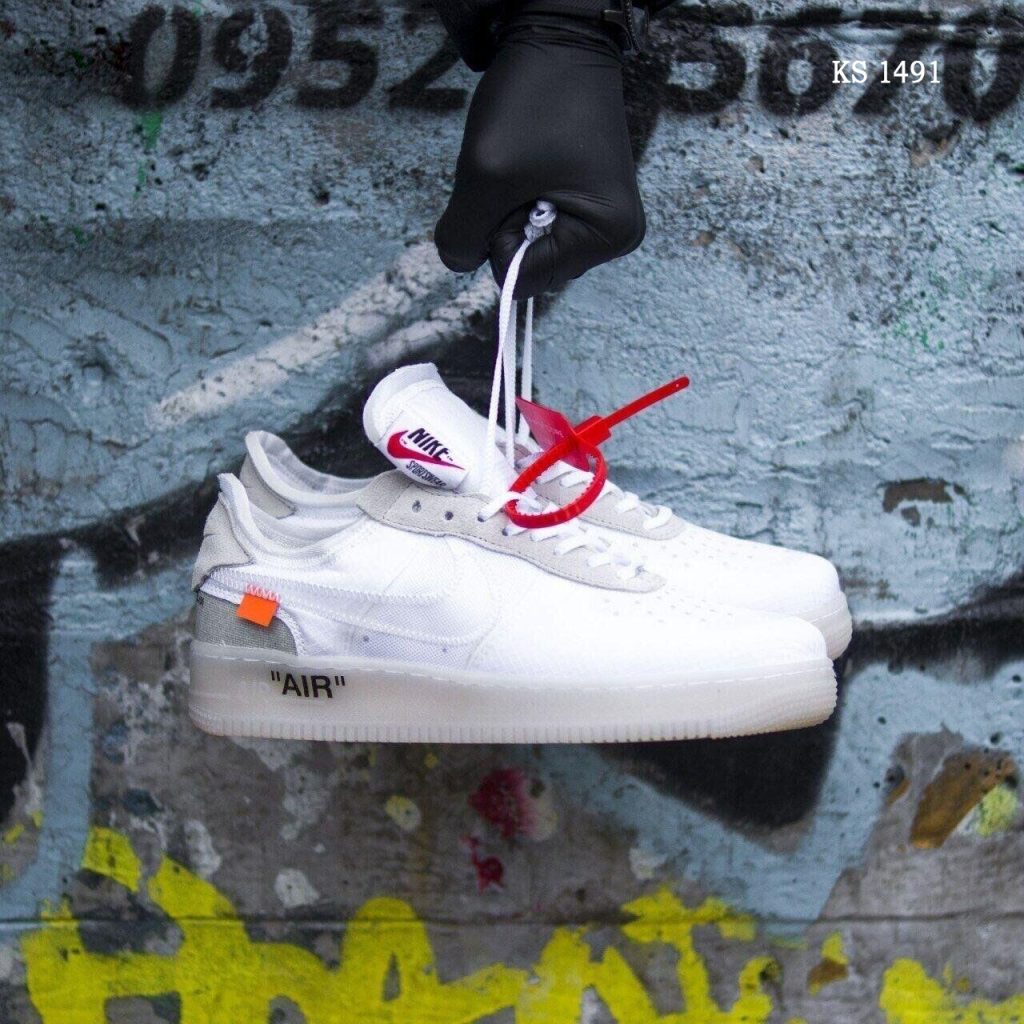 Кросівки Nike Air Force x Off-White (білі)