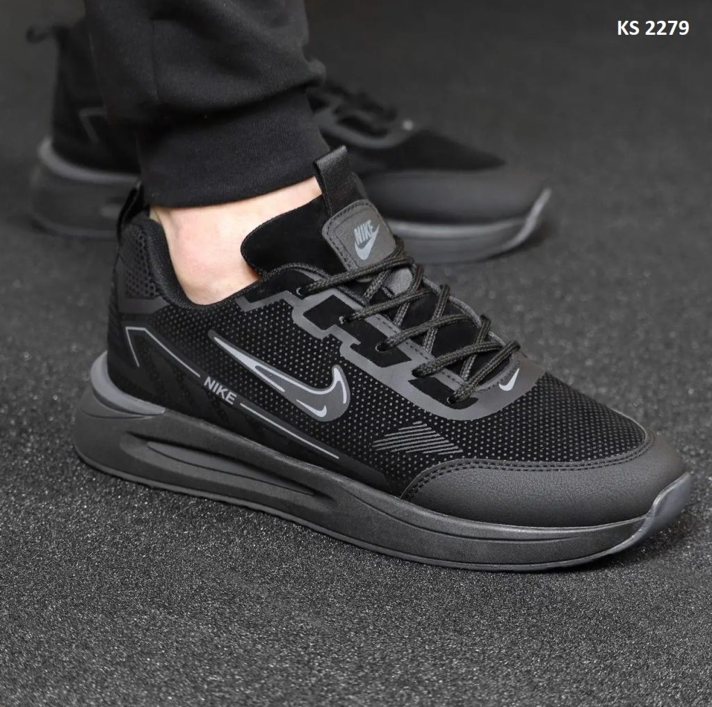 Кросівки Nike Air Black (чорні)