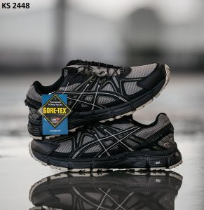 Кросівки Asics Gel-Kahana 8 Black/Gray ТЕРМО (чорно/сірі)