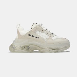 Triple S White Clear Sole