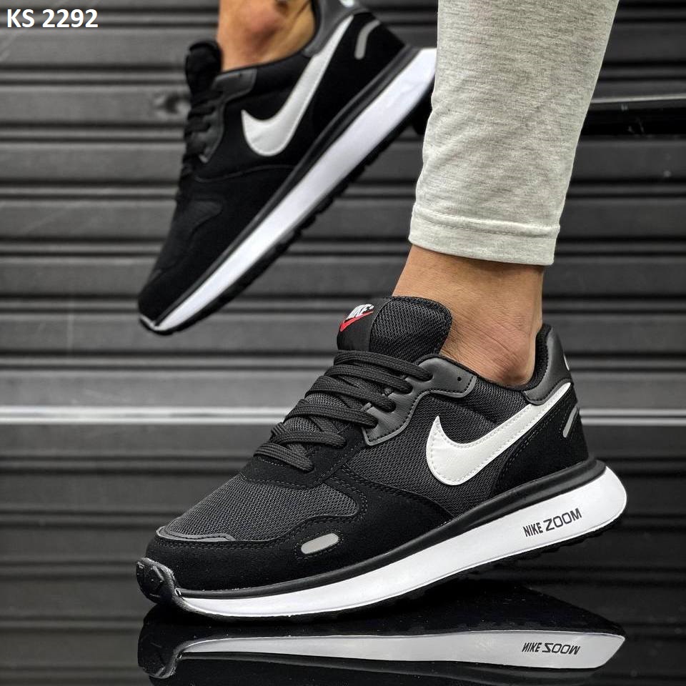Кросівки Nike Air Zoom Black and White (чорні/білі)