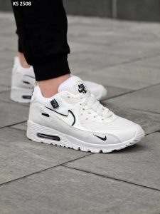Кросівки Nike Air Max 90 White (білі)