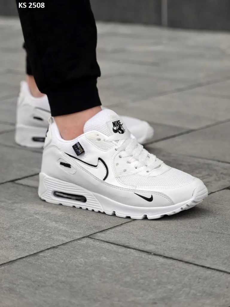 Кросівки Nike Air Max 90 White (білі)
