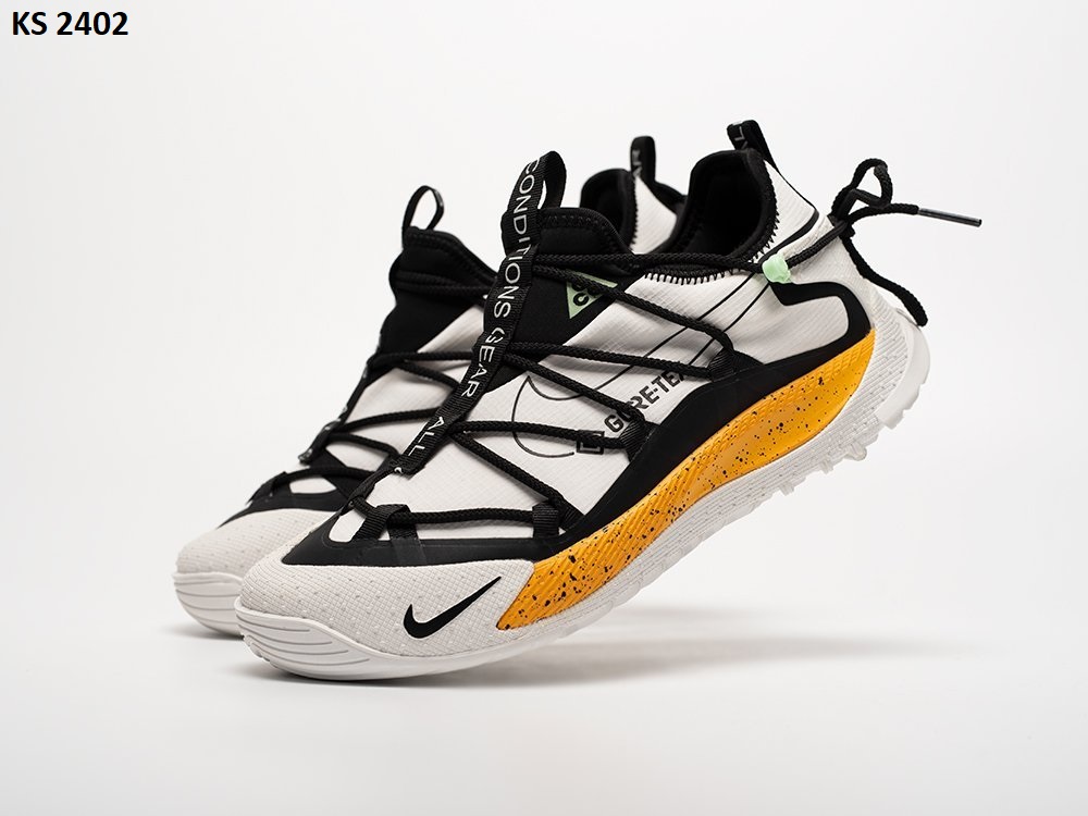 Кросівки Nike ACG Art Terra Antarktik Low White Yellow (біло/жовті)