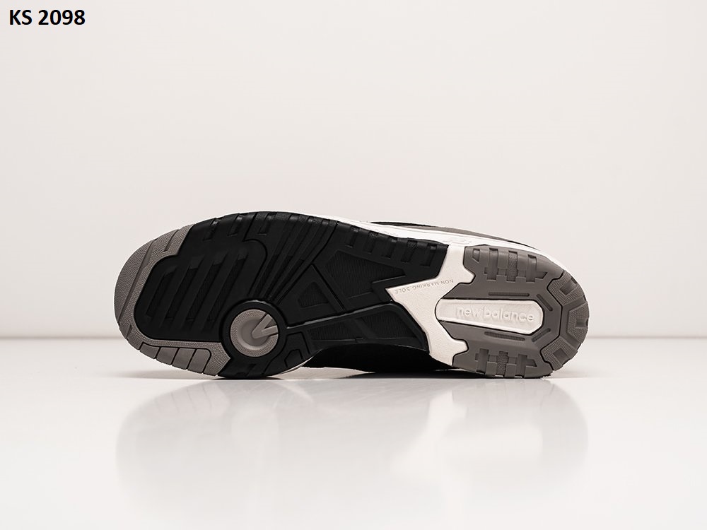 Кросівки New Balance 550 Black Gray (чорно/сірі)