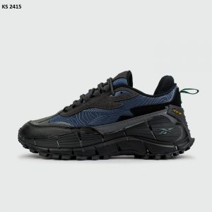 Кросівки Reebok Zig Kinetica 2.5 EDGE Black Blue (чорно/сині)