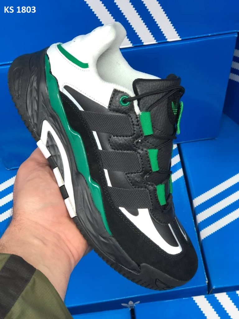 Adidas Niteball (біло/зелені)