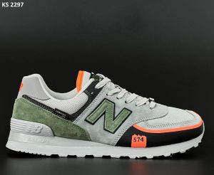 Кросівки New Balance 574 Gray Green (сіро/зелені)