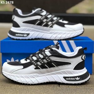 Кросівки Adidas Edition White Black (біло/чорні)