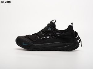 Кросівки Nike ACG Art Terra Antarktik Low Black Blue (чорно/сині)