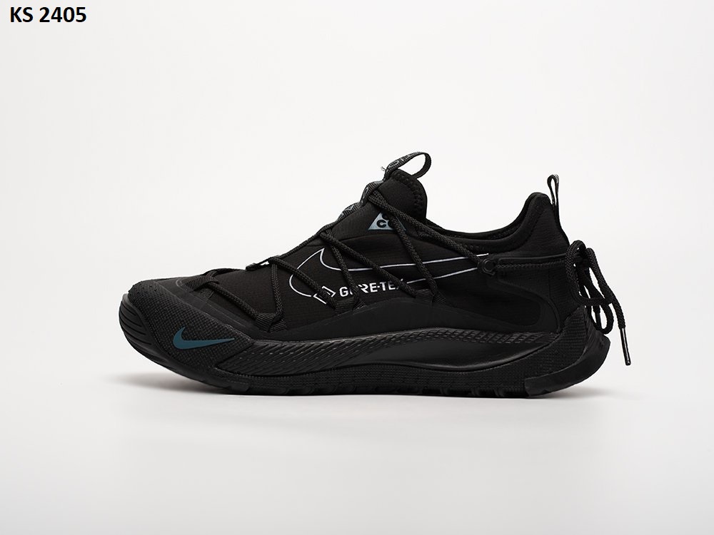 Кросівки Nike ACG Art Terra Antarktik Low Black Blue (чорно/сині)