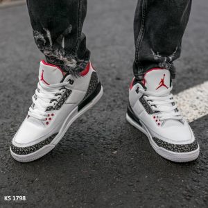 Nike Air Jordan 3 Retro (білі)